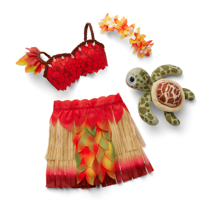 Disney Moana Wayfinder Outfit & Sea Turtle Plush for 18-inch Dolls by American Girl® C9