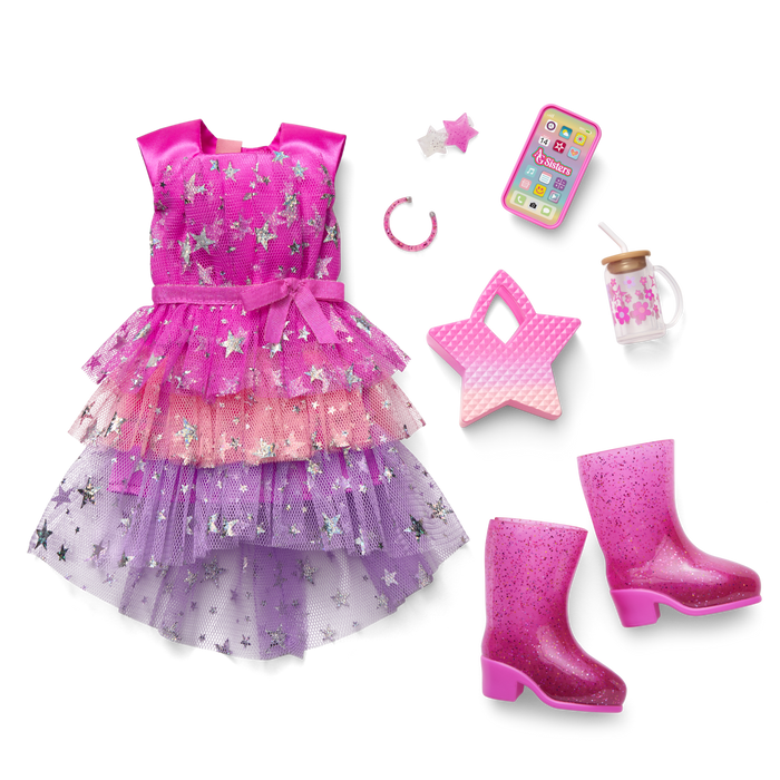 AG Sisters™ Glitz & Glam Fashion Set E1
