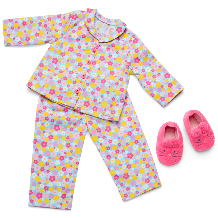 Isabel’s™ Floral Dreams Pajamas for 18-inch Dolls (Historical Characters) C0