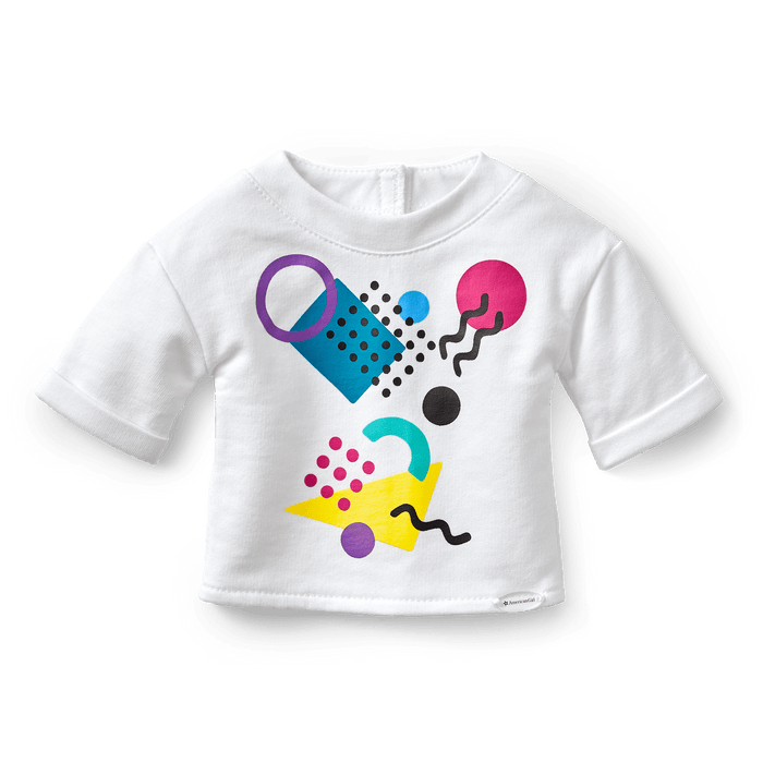 Courtney’s™ Graphic Sweatshirt for 18-inch Dolls (Historical Characters) C6