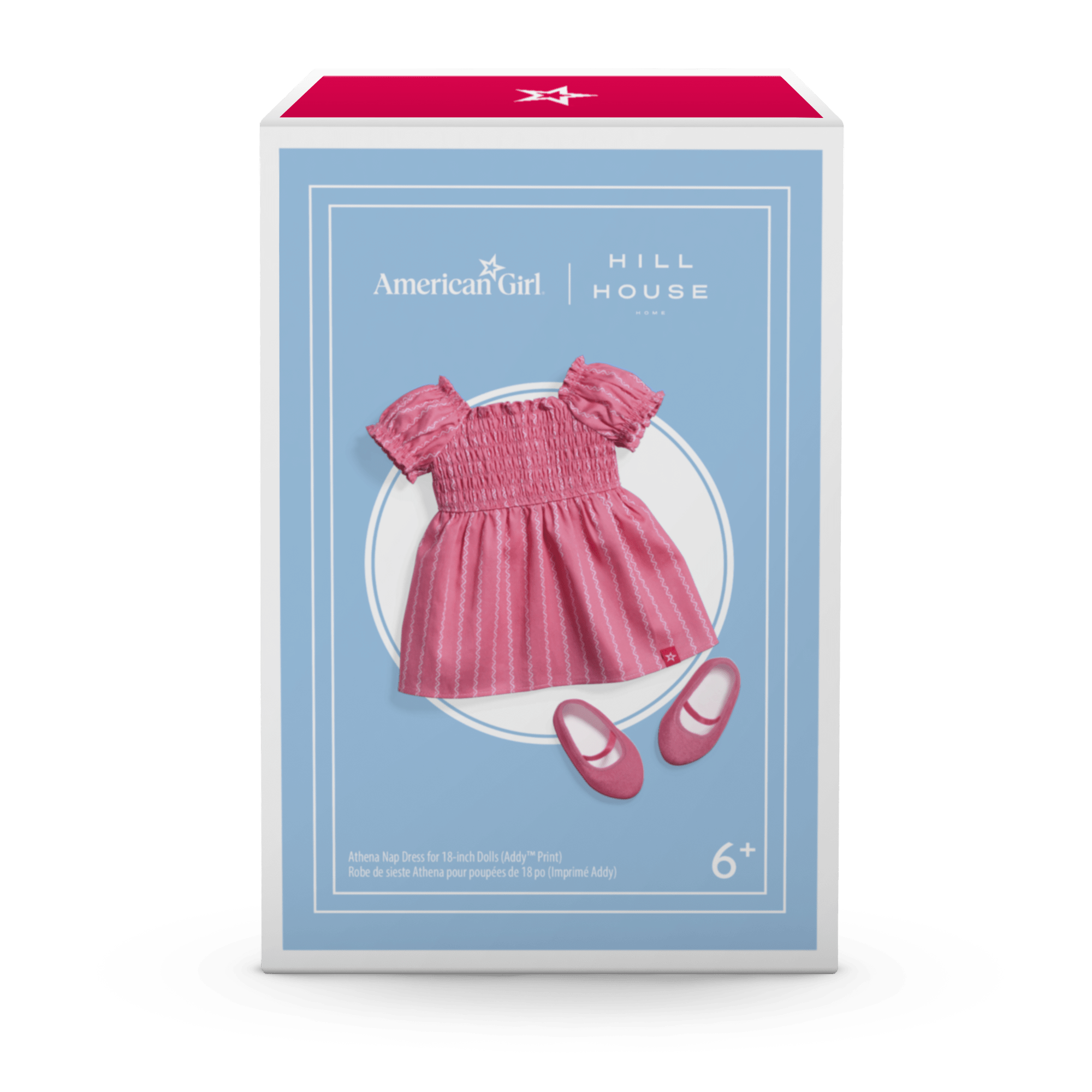 American Girl® x Hill House Home Athena Nap Dress for 18-inch Dolls (Addy™ Print) A9