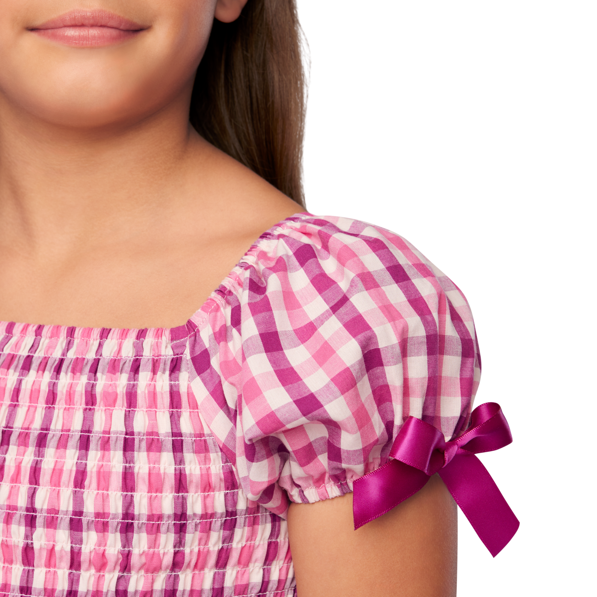 Raquel's™ Gingham Ruffle Outfit for Girls (Girl of the Year™ 2026) E2