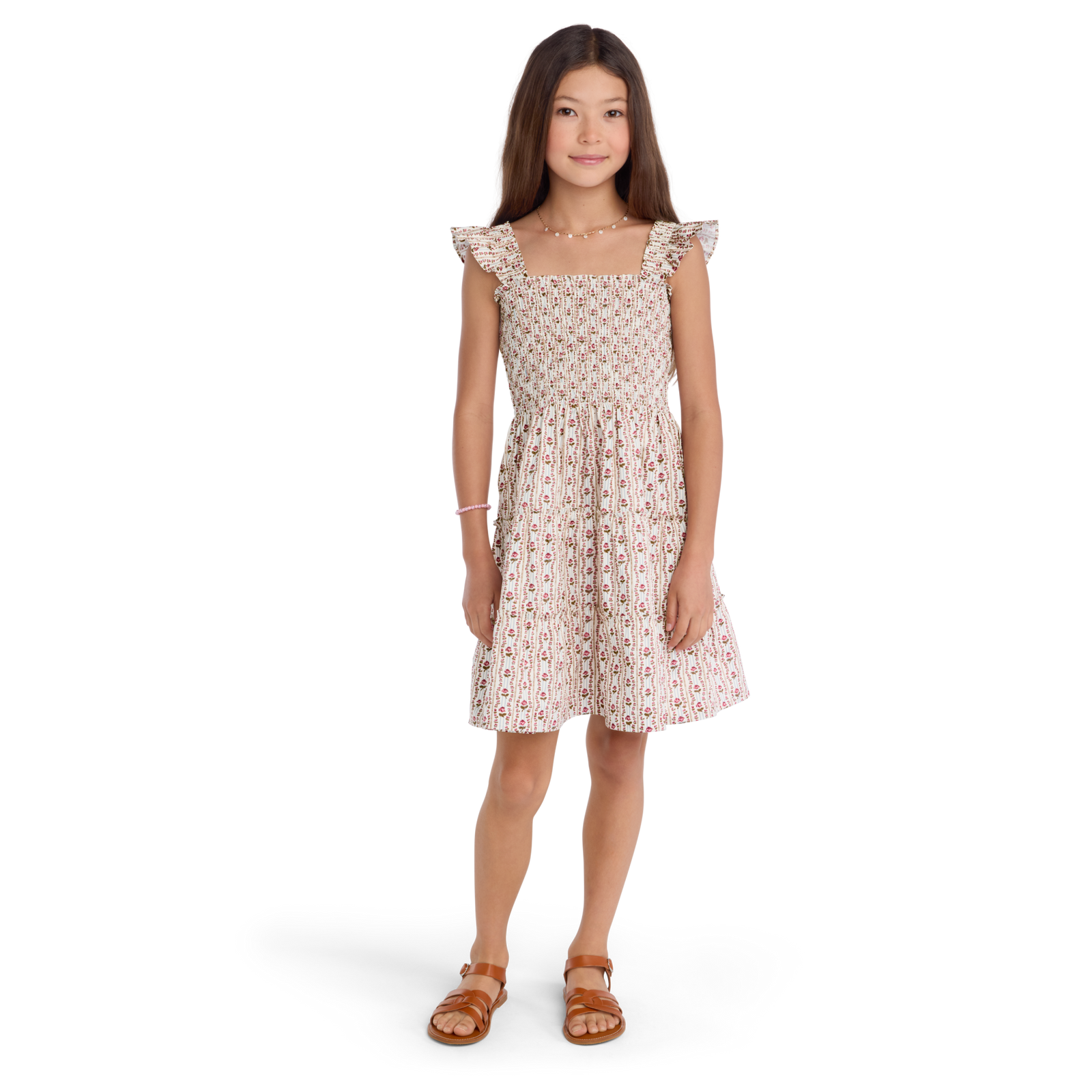American Girl® x Hill House Home Tiny Ellie Nap Dress for Girls (Felicity™ Print) A1