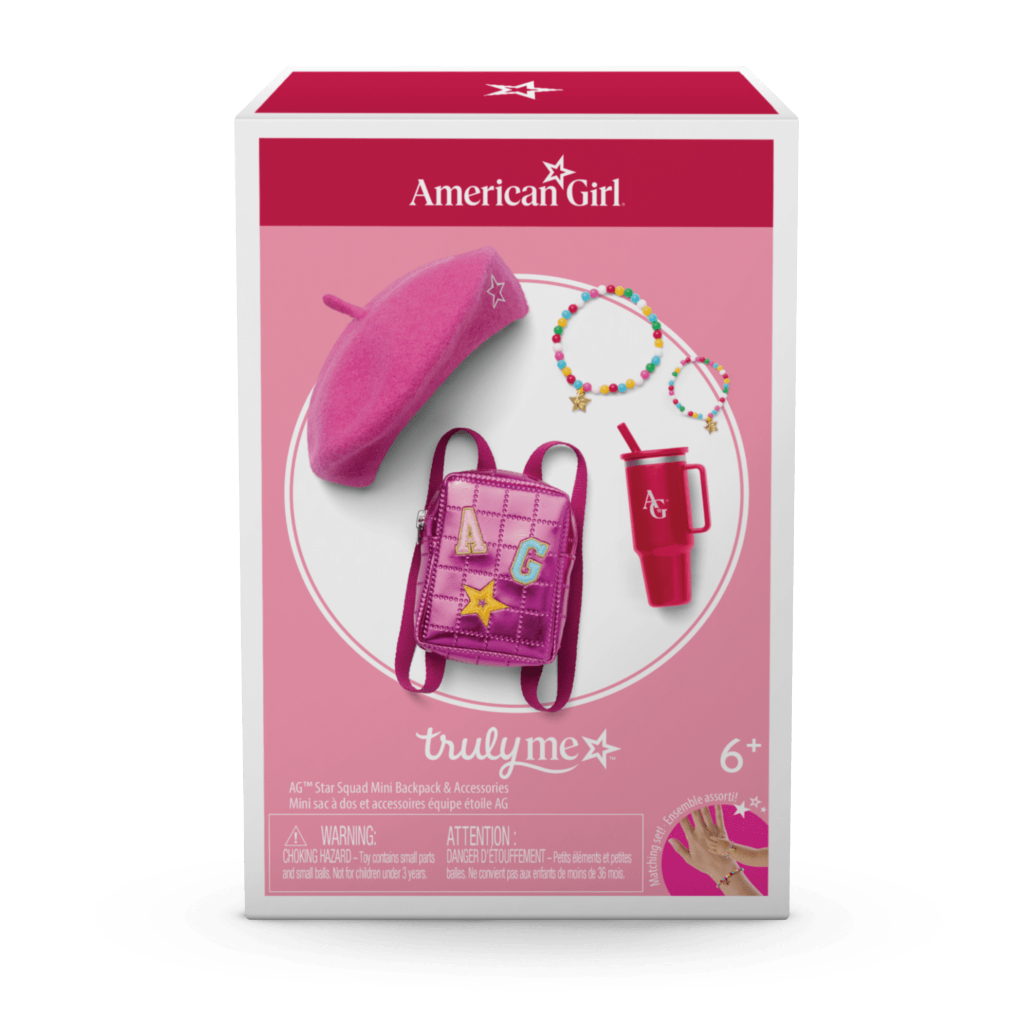 AG™ Star Squad Mini Backpack & Accessories for 18-inch Dolls E4