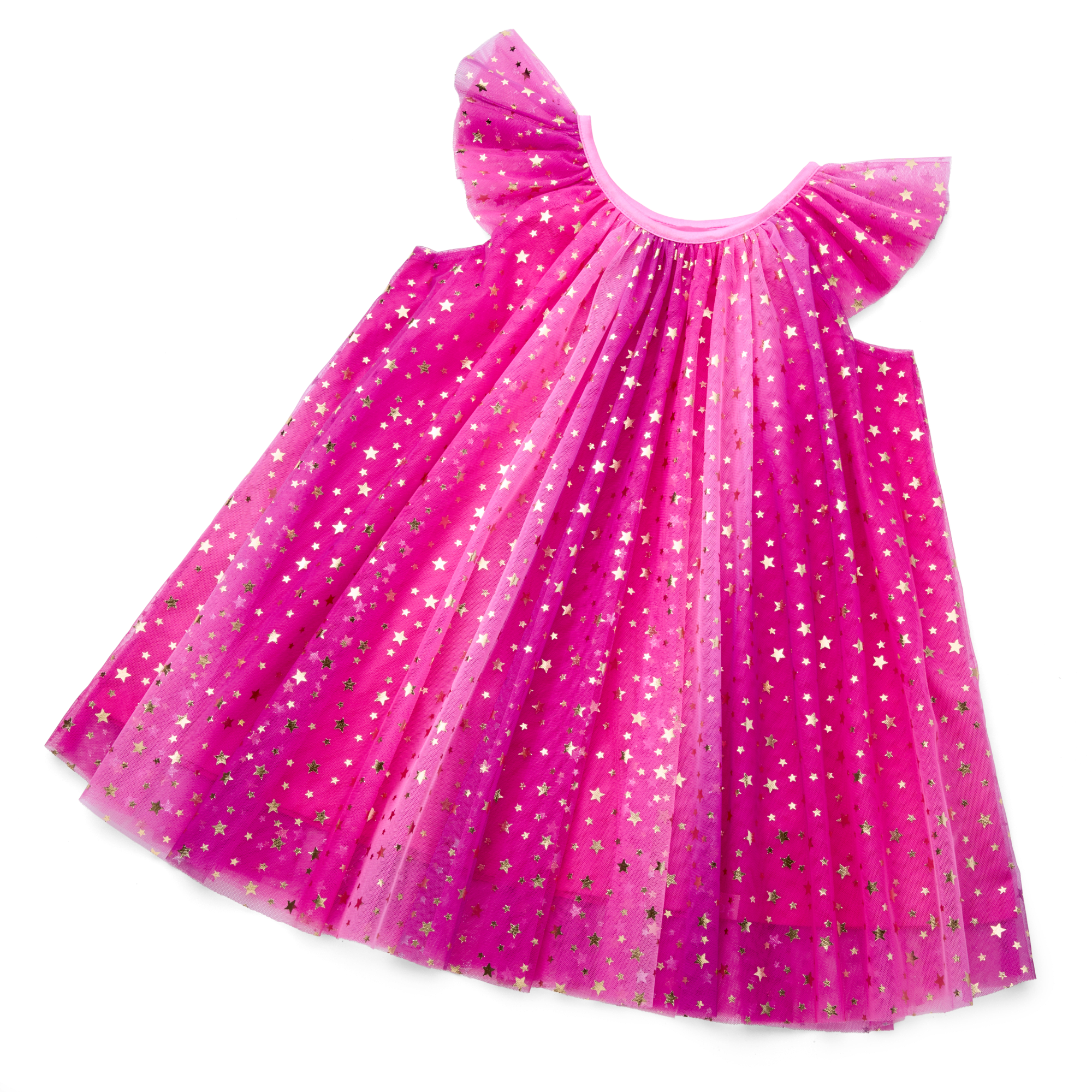 Pink Party-Ready Dress for Little Girls (Bitty Baby®) B6