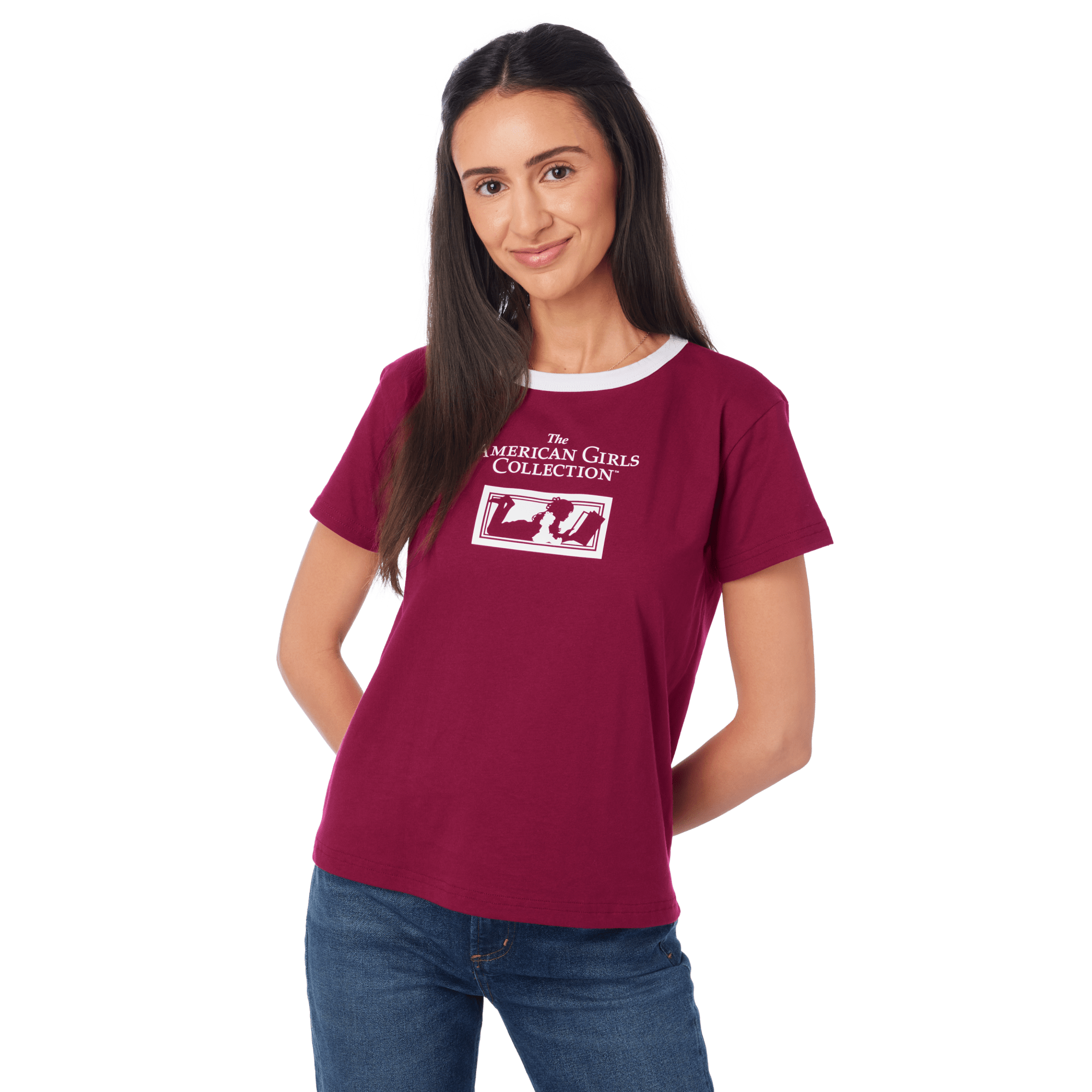 The American Girls Collection™ Ringer Tee for Adults C5