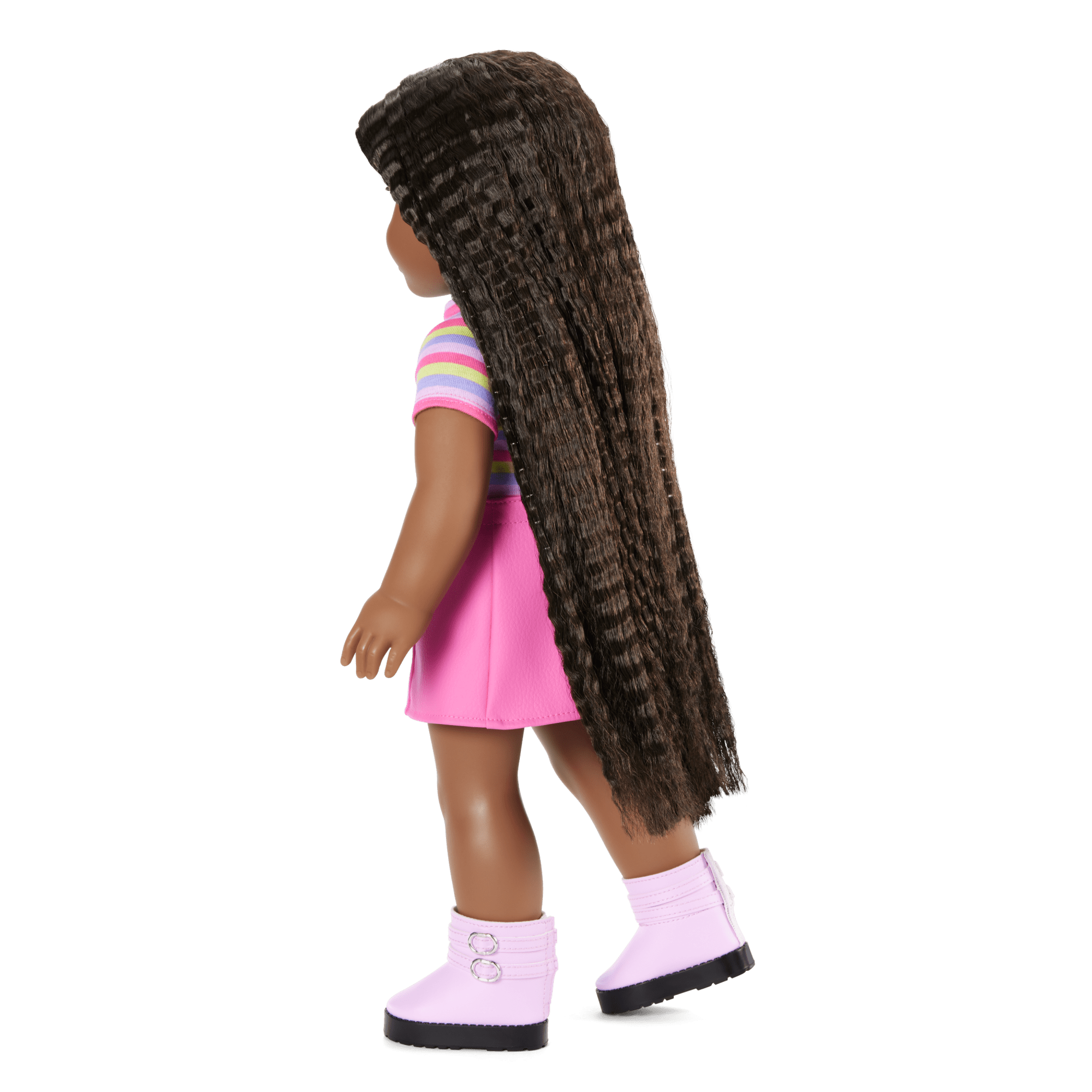 Long Hair Looks™ by Truly Me™ 18-inch Doll #135 & hair accessories E9