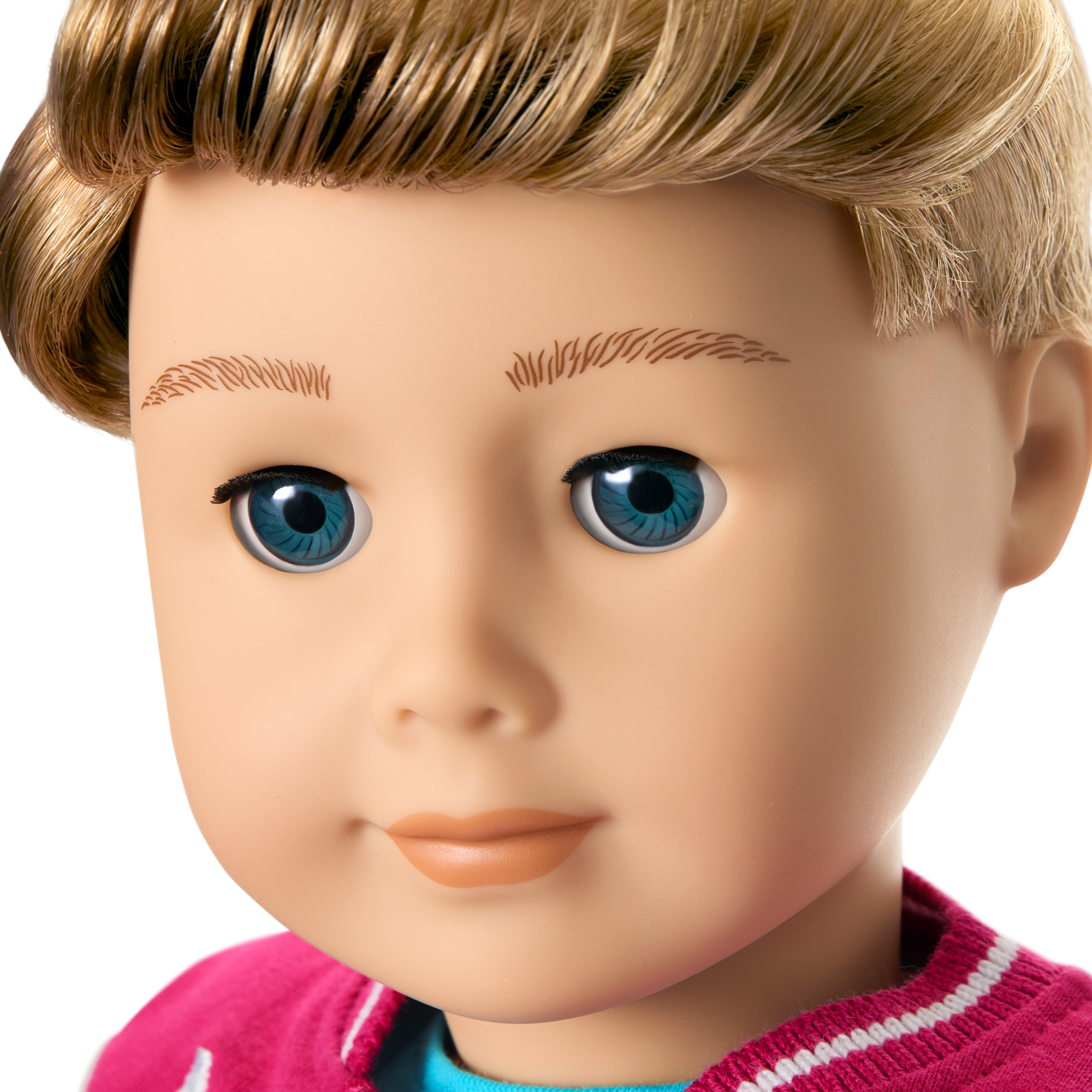 Truly Me™ 18-inch Doll #104 with straight caramel hair A5