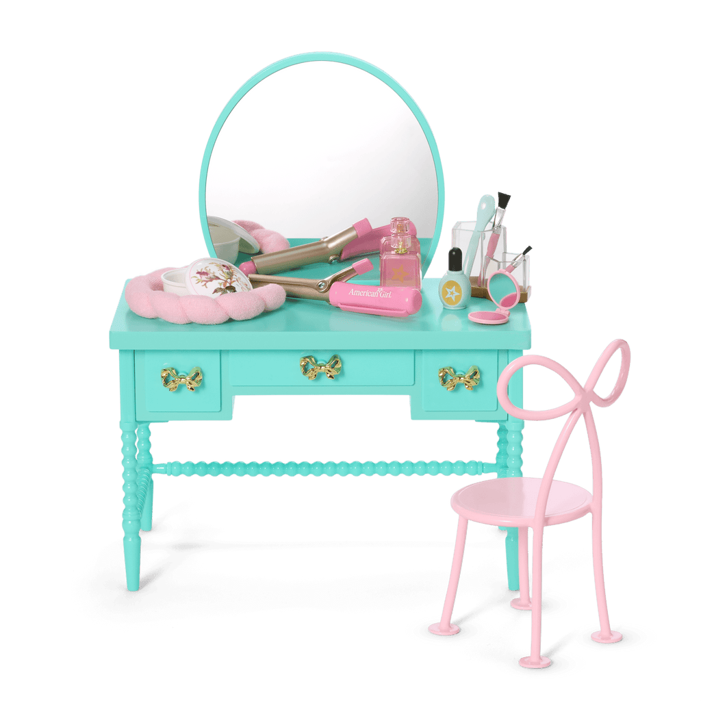 Raquel’s™ Vintage Vanity for 18-inch Dolls (Girl of the Year™ 2026) A4