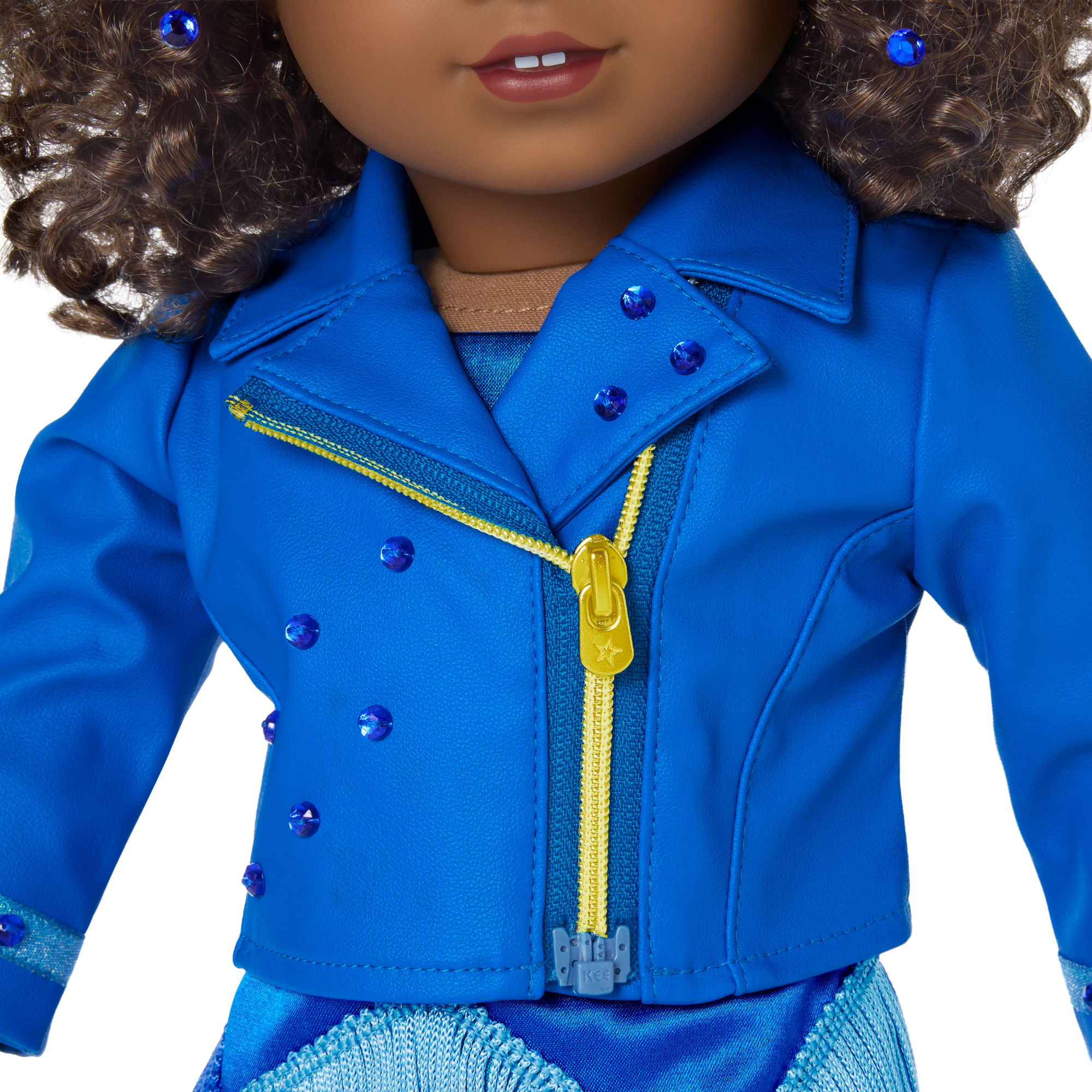 September Sapphire Sparkle Outfit for 18-inch Dolls C2