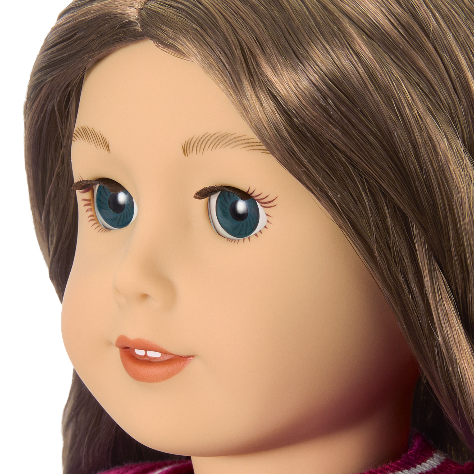 Truly Me™ 18-inch Doll #126 with wavy brown hair C9