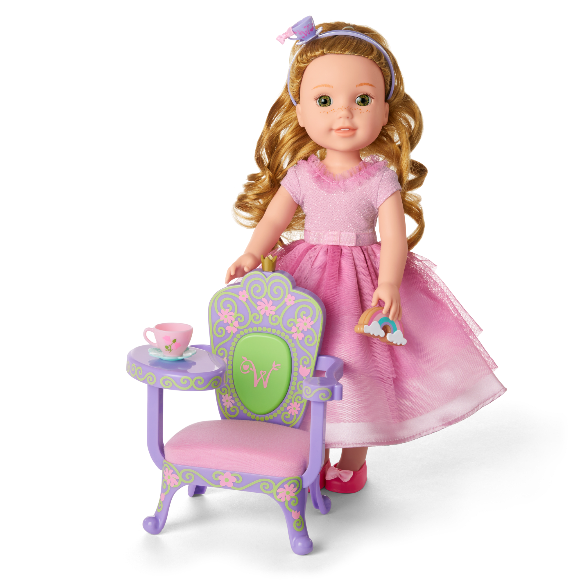 Ready to Be Royal Desk Set for WellieWishers™ Dolls C5