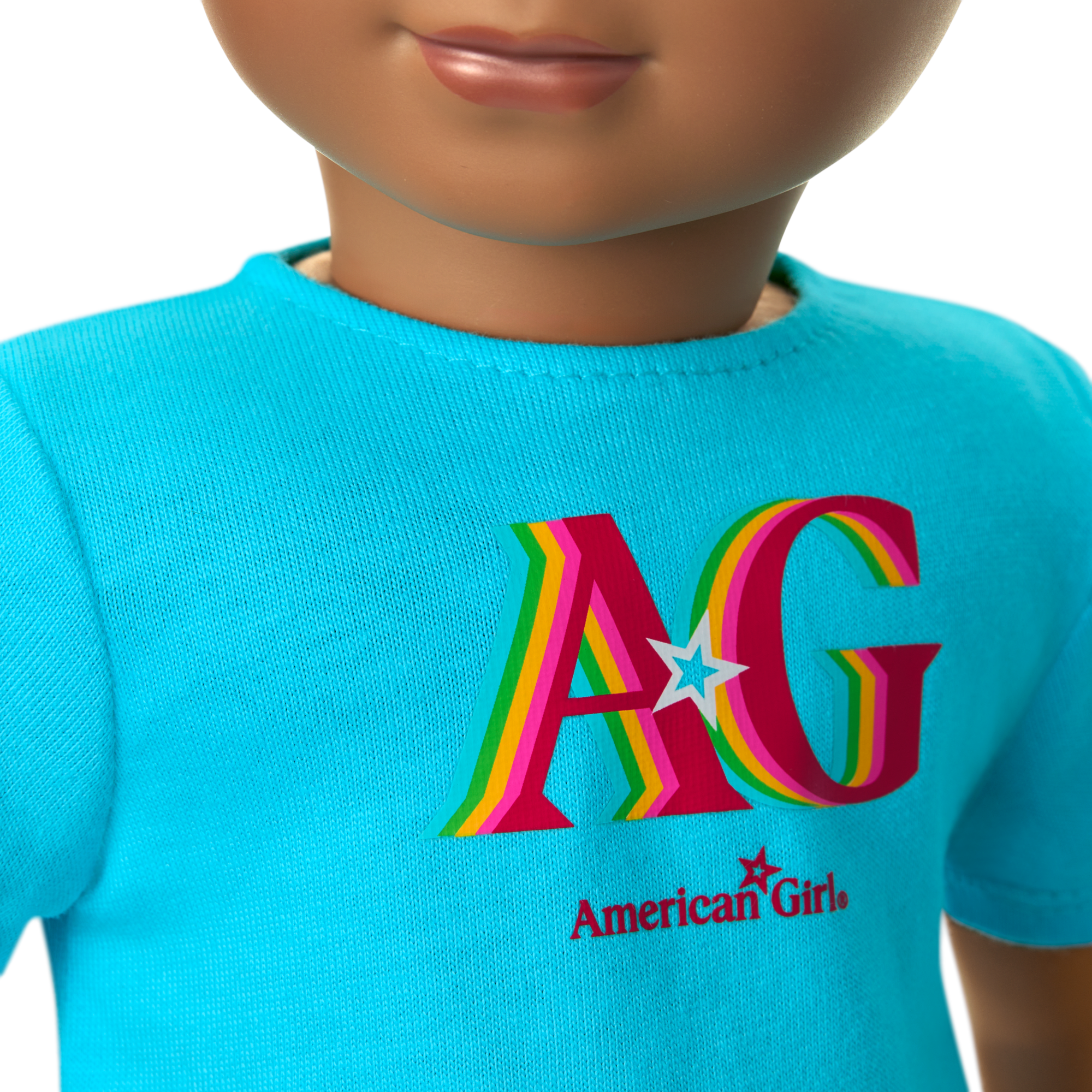 Truly Me™ 18-inch Doll #113 with curly dark-brown hair A0