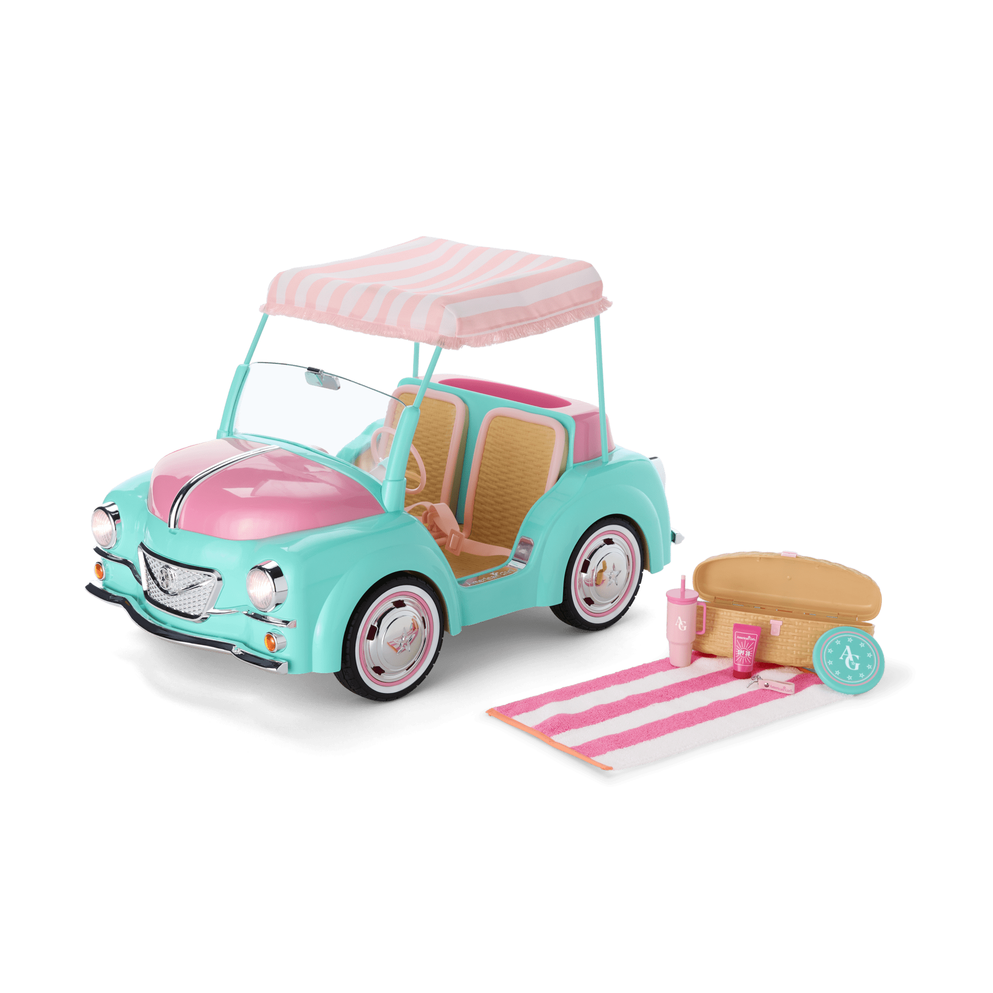 Raquel's™ Seaside Car for 18-inch Dolls (Girl of the Year™ 2026) D7