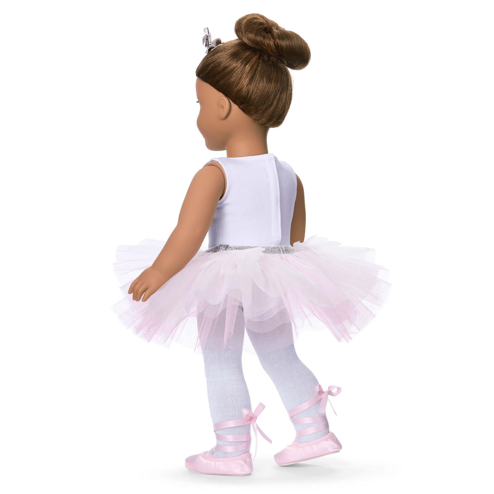 My First Ballet Recital Costume for 18-inch Dolls F1