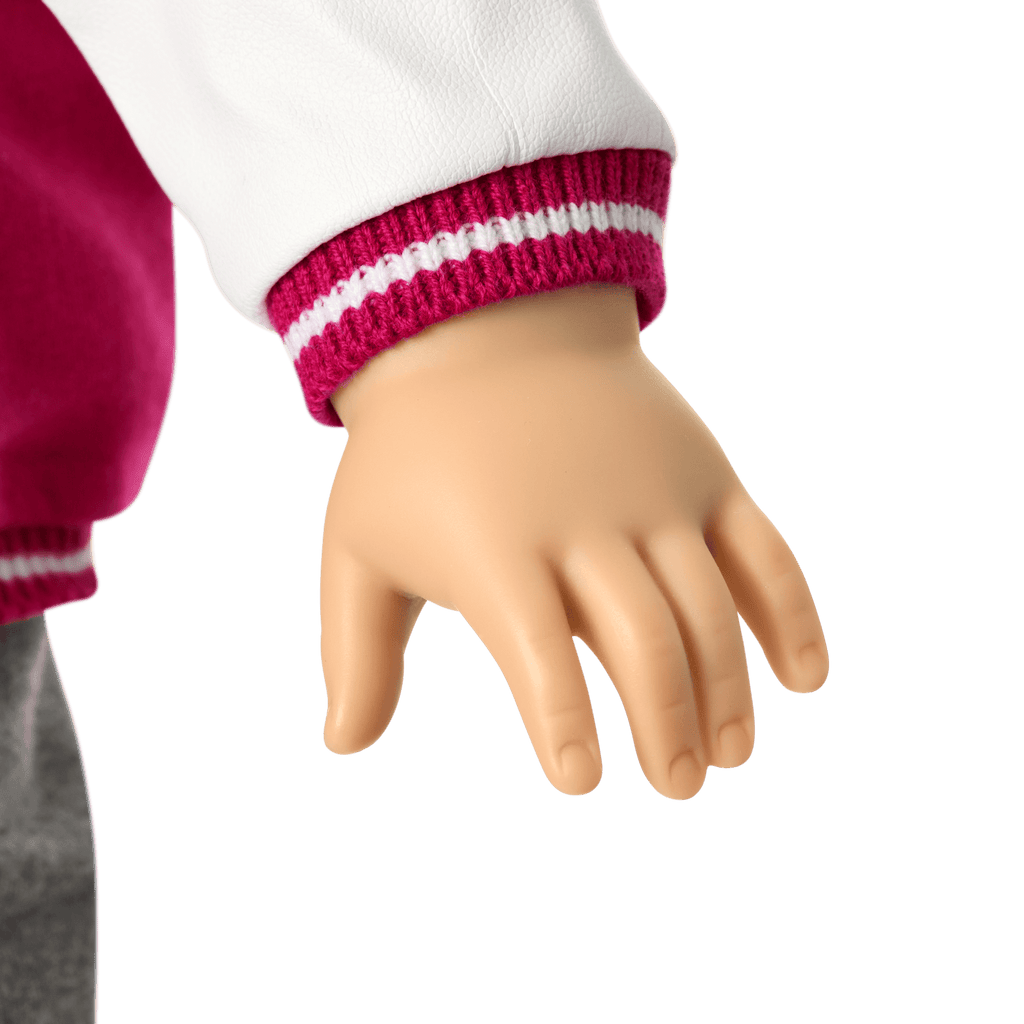 Truly Me™ 18-inch Doll #104 with straight caramel hair A5