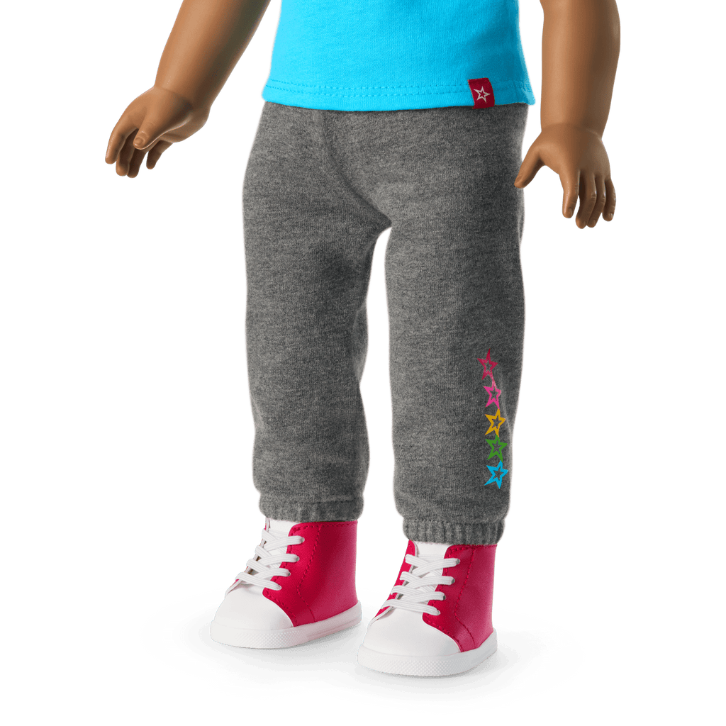 Truly Me™ 18-inch Doll #113 with curly dark-brown hair A0