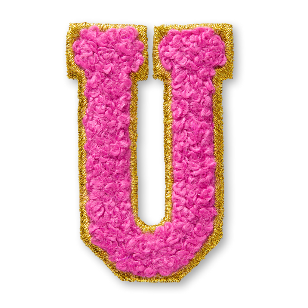 AG™ Letter U Stick-On Patch E9
