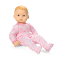 Bitty Baby® Doll #3 with blonde hair in Pastel Pink A3