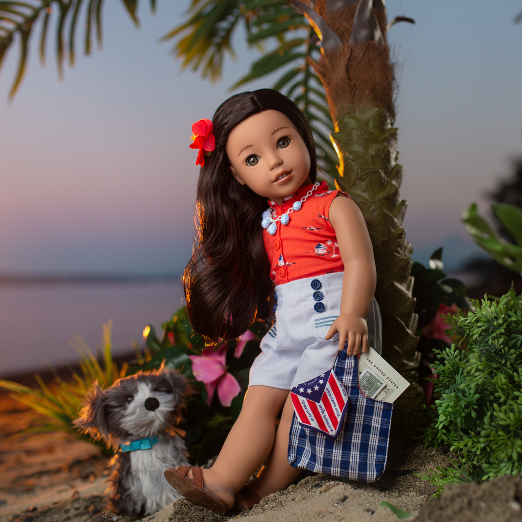 Nanea™ 18-inch Doll & Journal (Historical Characters) D1