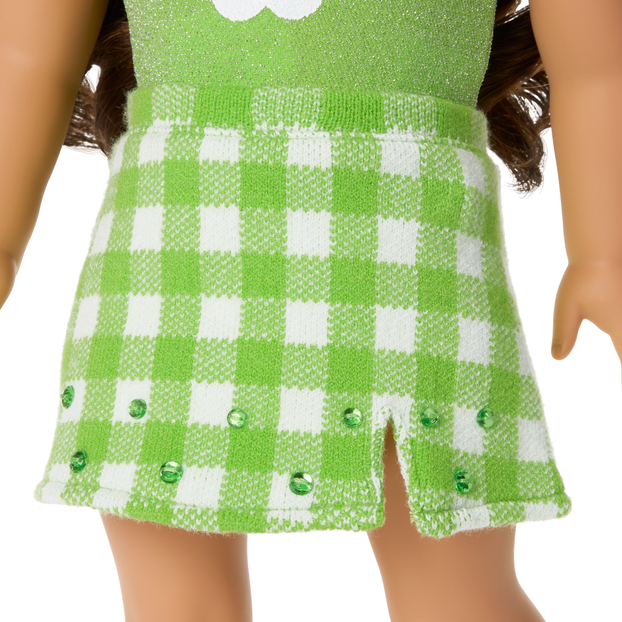 August Peridot Glow Outfit for 18-inch Dolls F6