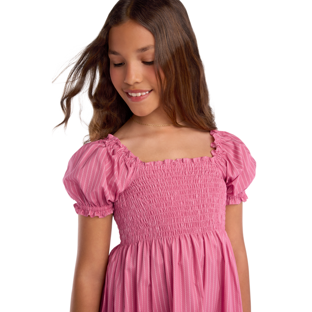 American Girl® x Hill House Home Tiny Athena Nap Dress for Girls (Addy™ Print) B5