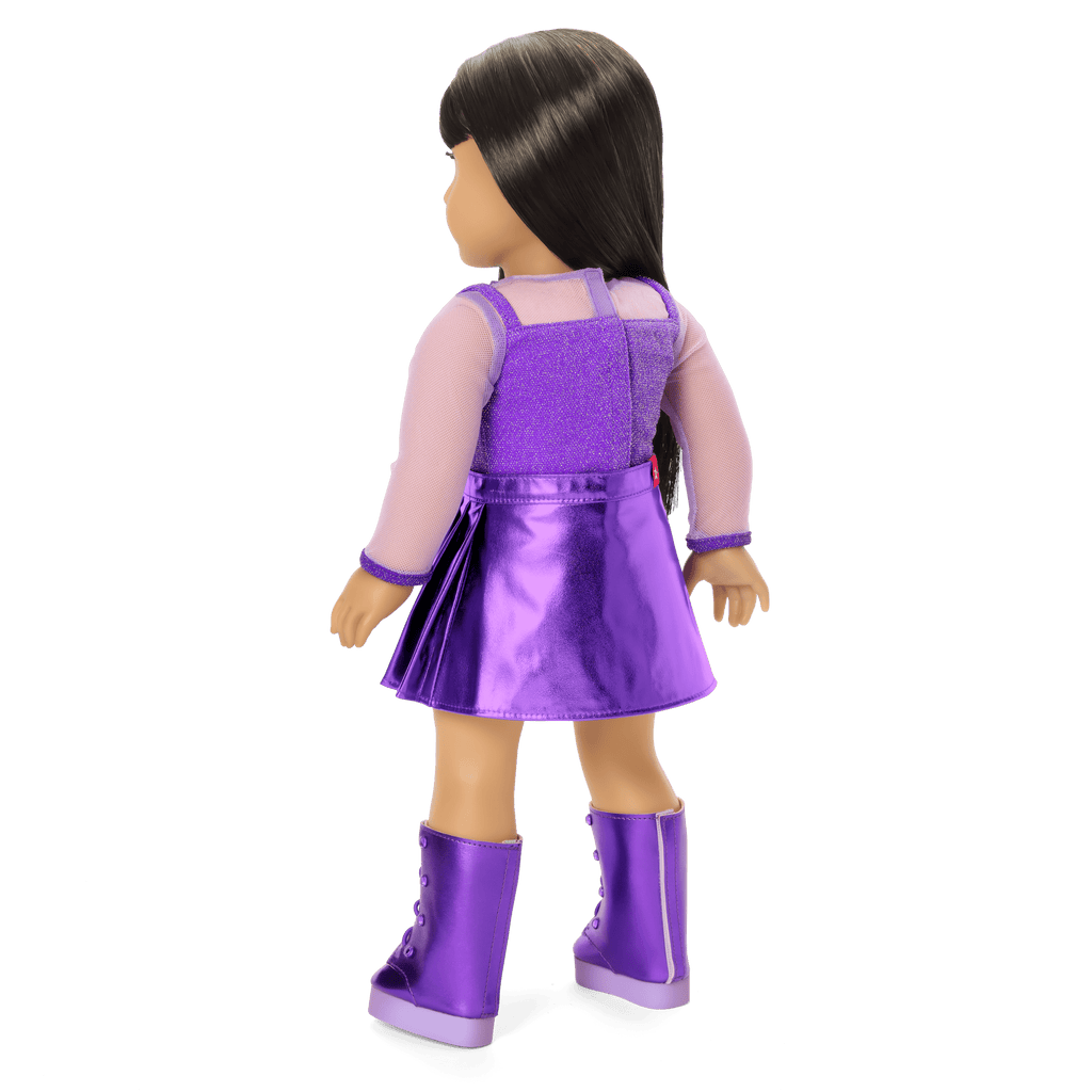 February Amethyst Bliss Outfit for 18-inch Dolls F4