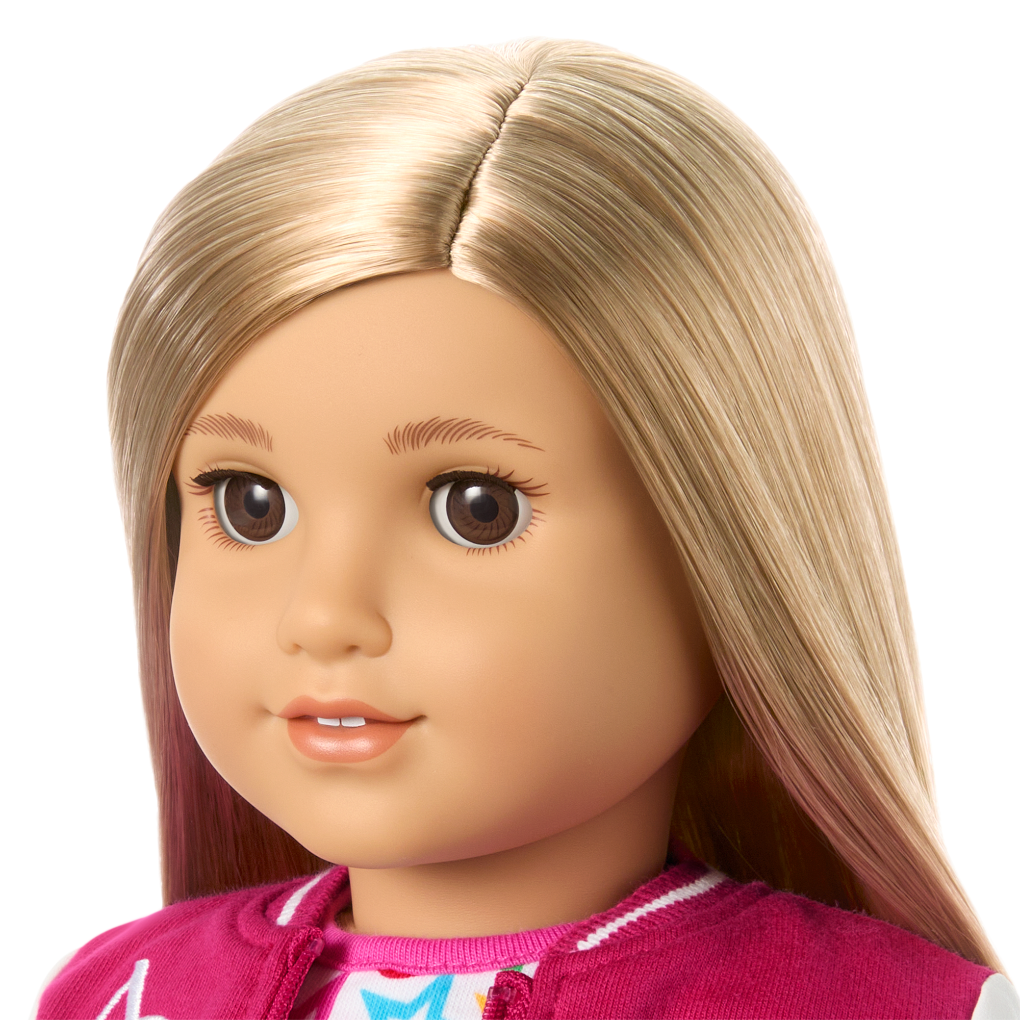 Truly Me™ 18-inch Doll #131 with straight blonde hair B4