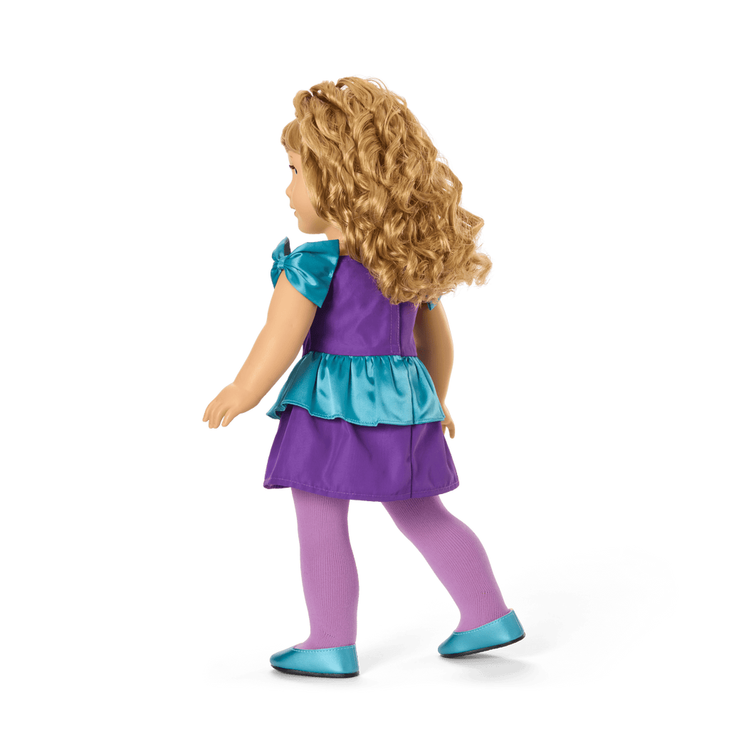Courtney’s™ Bow-dacious Party Dress for 18-inch Dolls (Historical Characters) C6