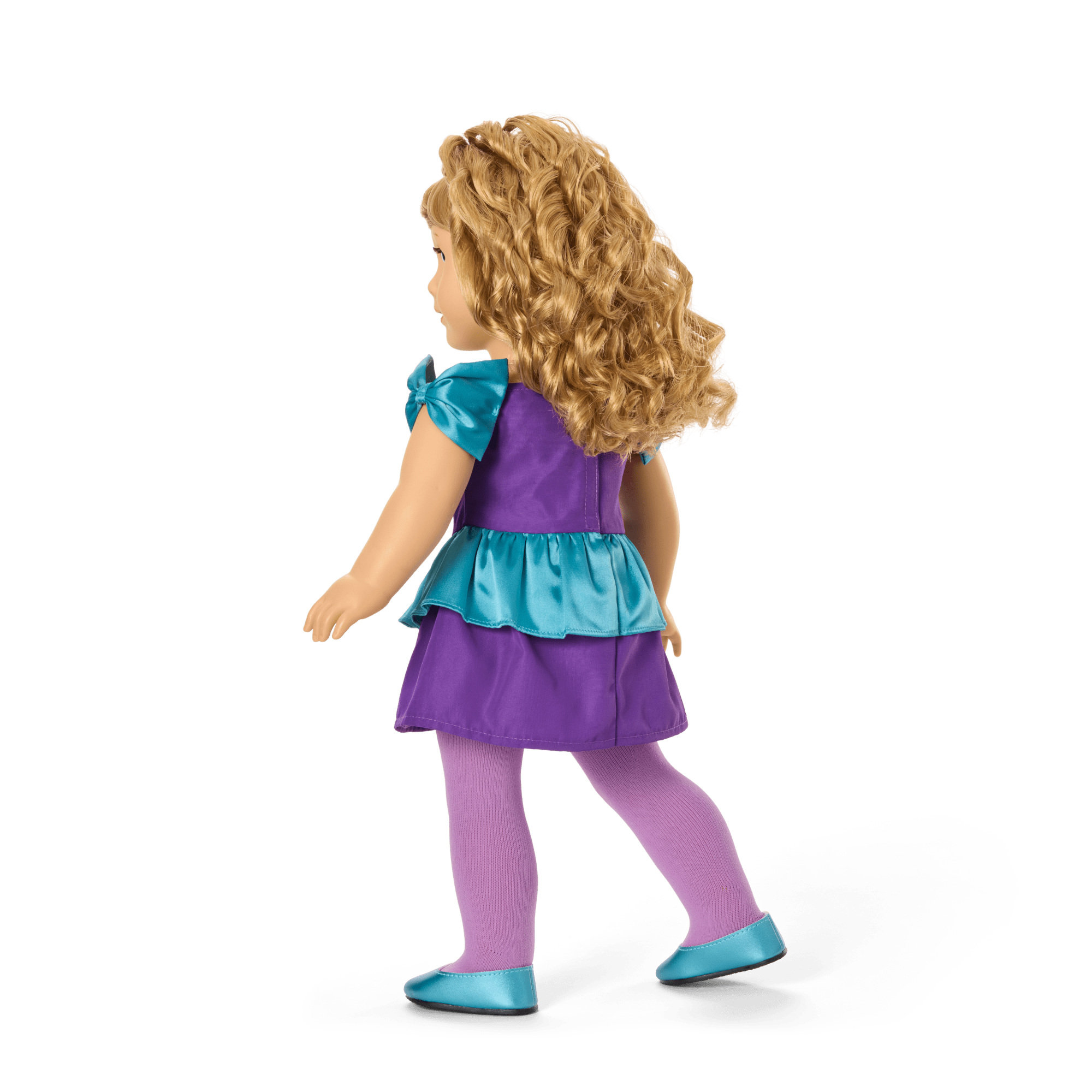 Courtney’s™ Bow-dacious Party Dress for 18-inch Dolls (Historical Characters) C6