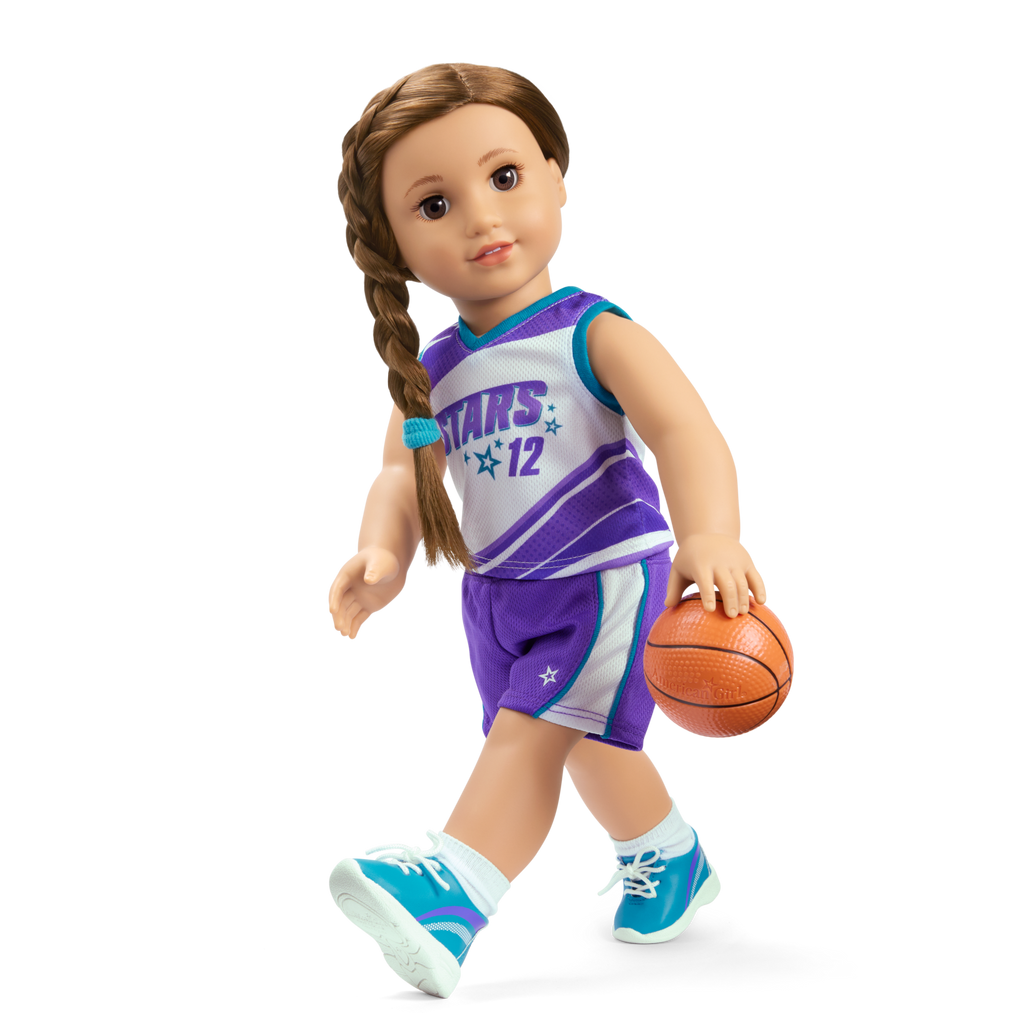 Star Player Basketball Outfit for 18-inch Dolls A7