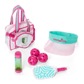 Raquel's™ Pickleball Bag & Paddle Set for 18-inch Dolls (Girl of the Year™ 2026) E8