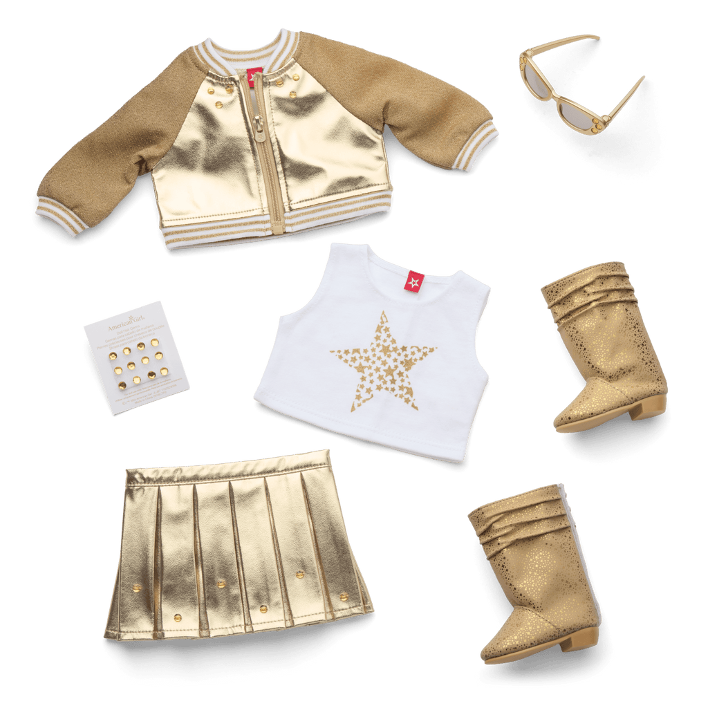 November Topaz Pizzazz Outfit for 18-inch Dolls A4