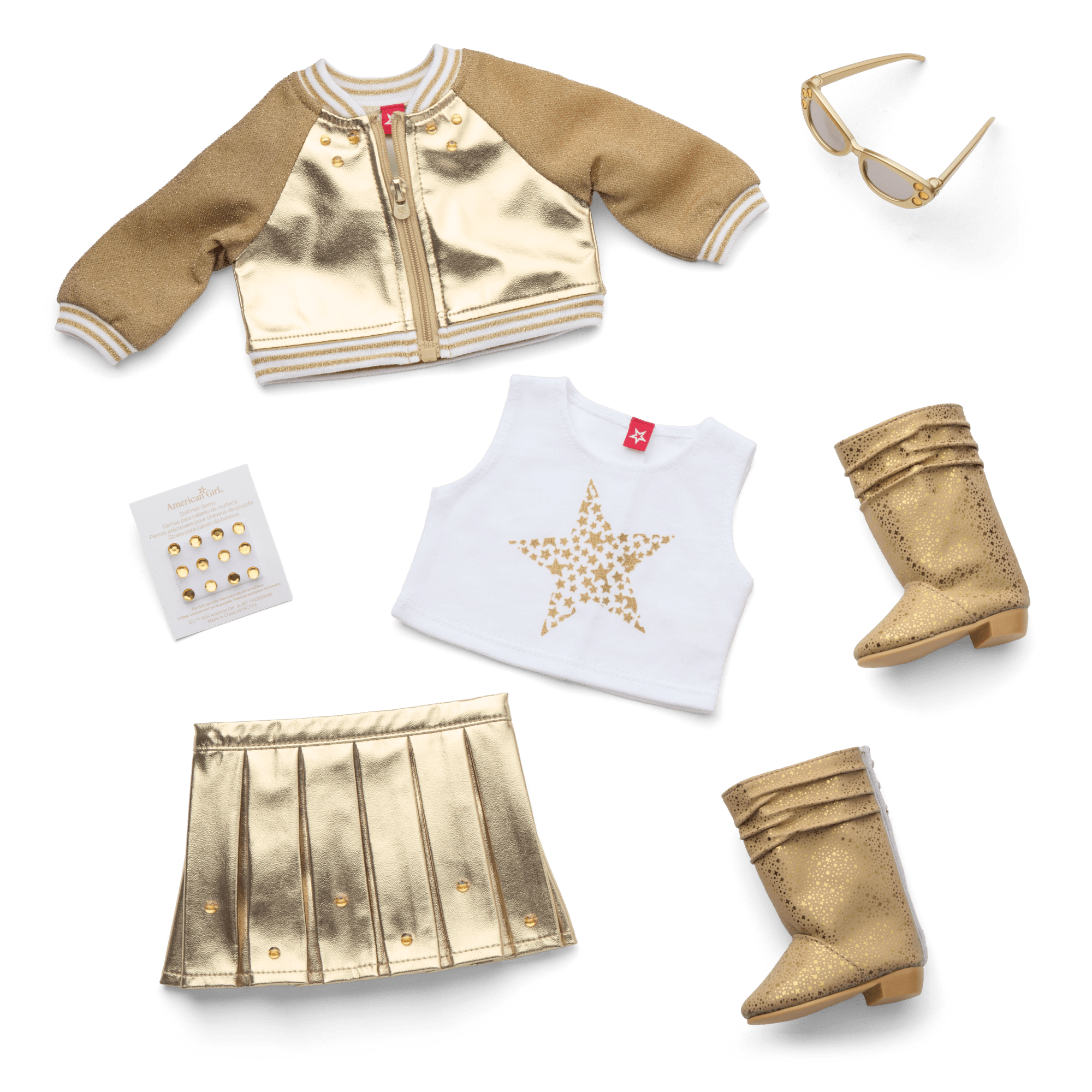 November Topaz Pizzazz Outfit for 18-inch Dolls C5
