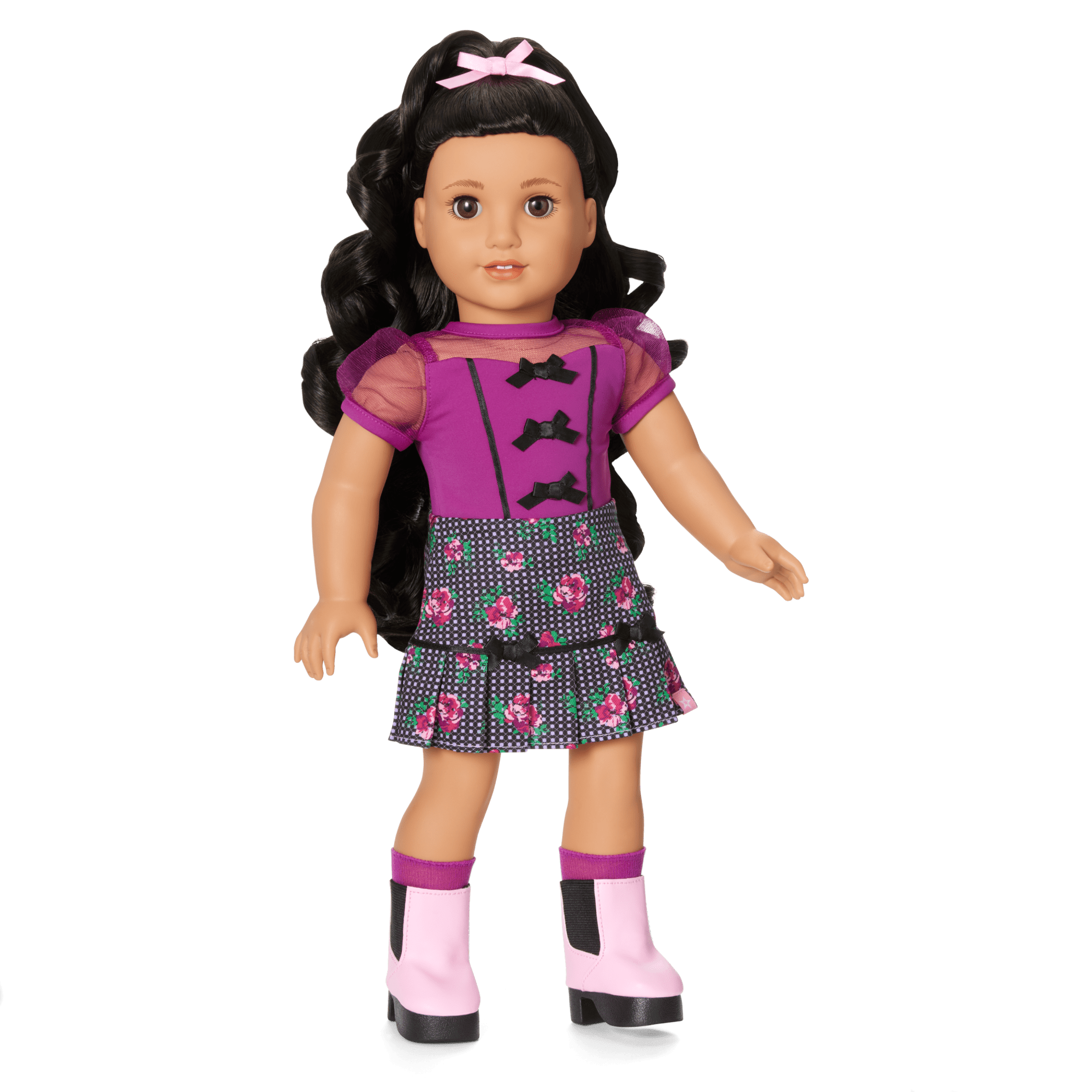 Bows & Blooms Outfit for 18-inch Dolls A5