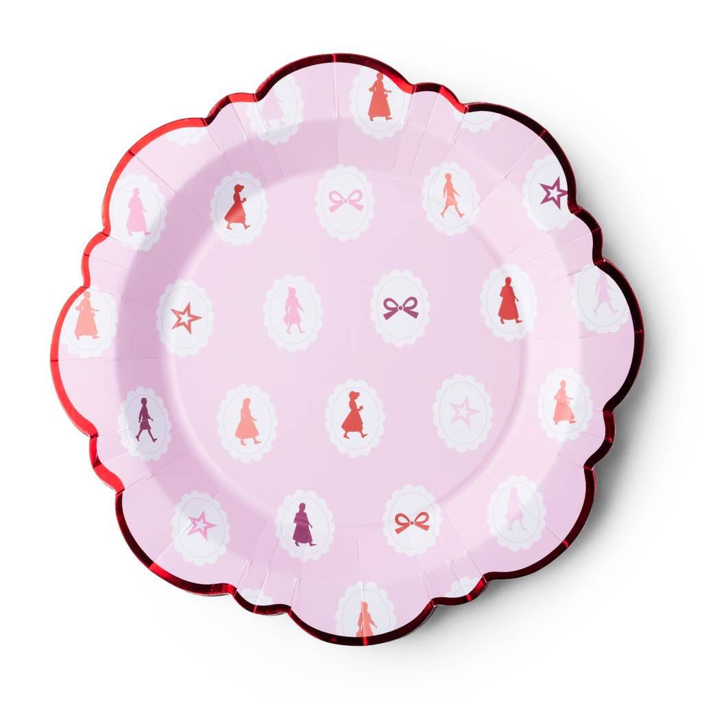 American Girl™ x Bonjour Fête Classic Characters Large Plates (Set of 8) E7