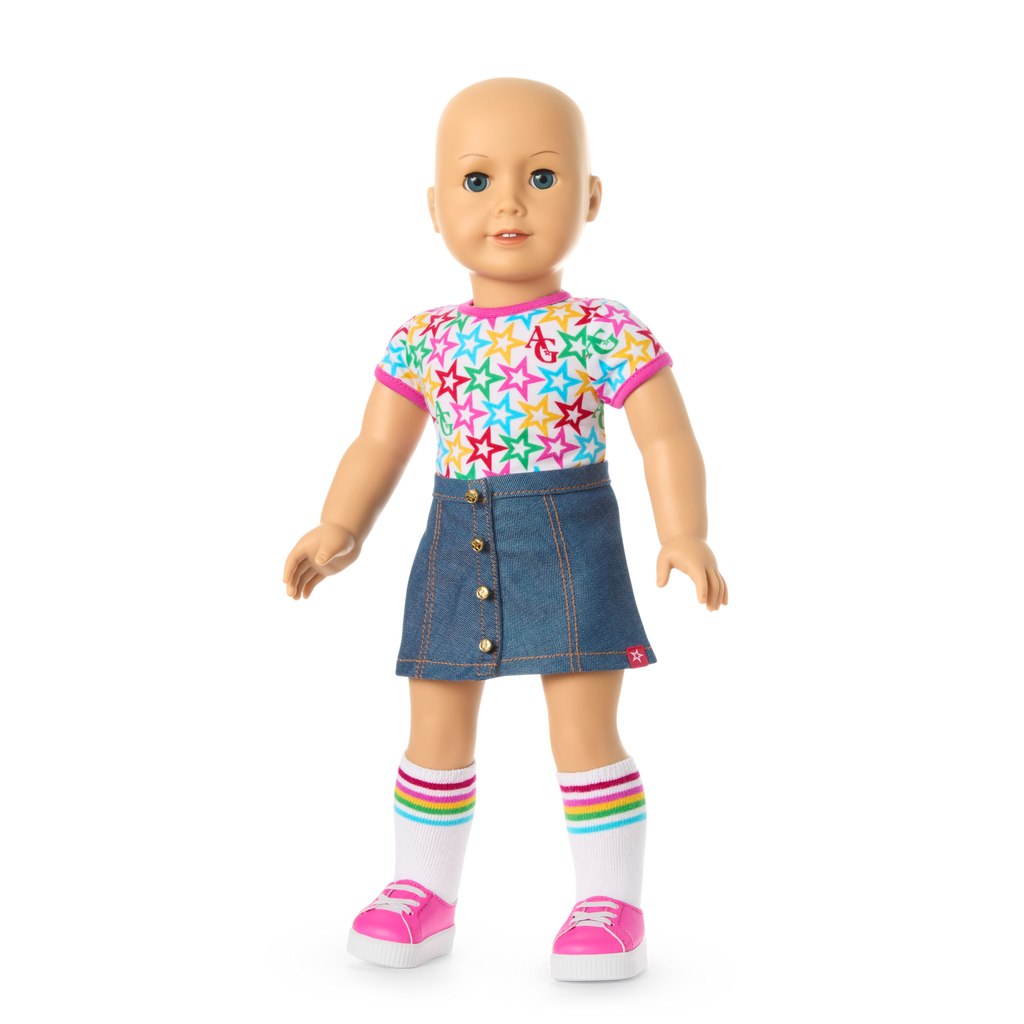 Truly Me™ 18-inch Doll #105 without hair B9