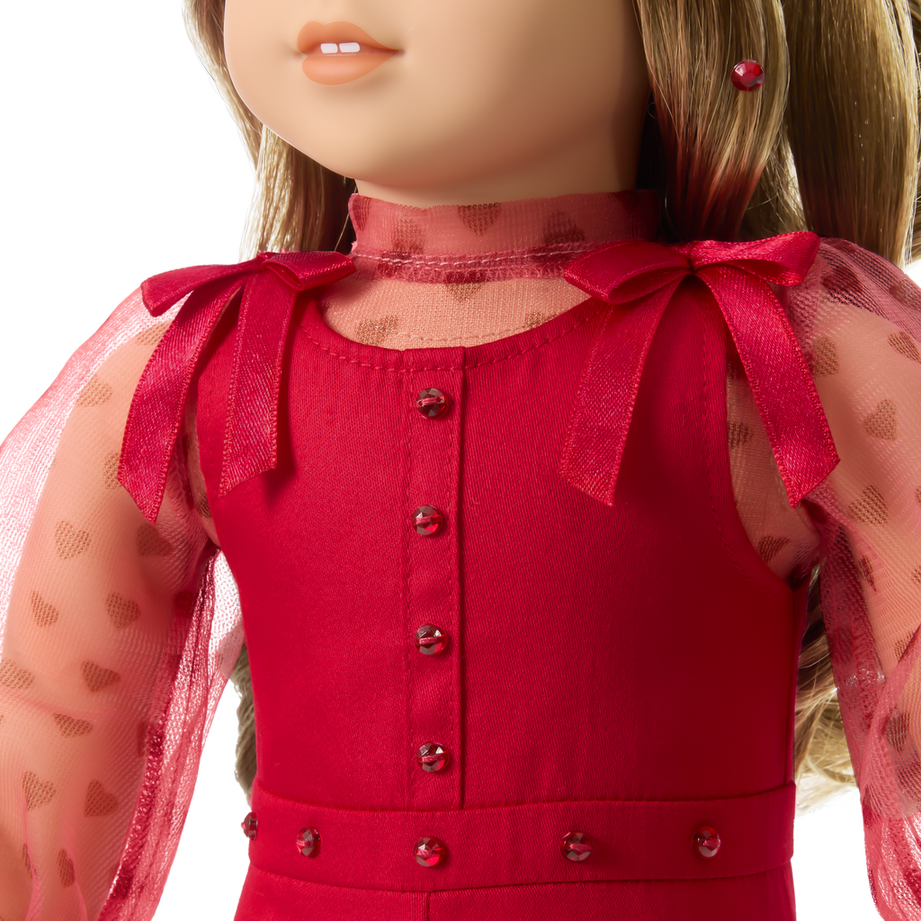 January Garnet Glam Outfit for 18-inch Dolls A1