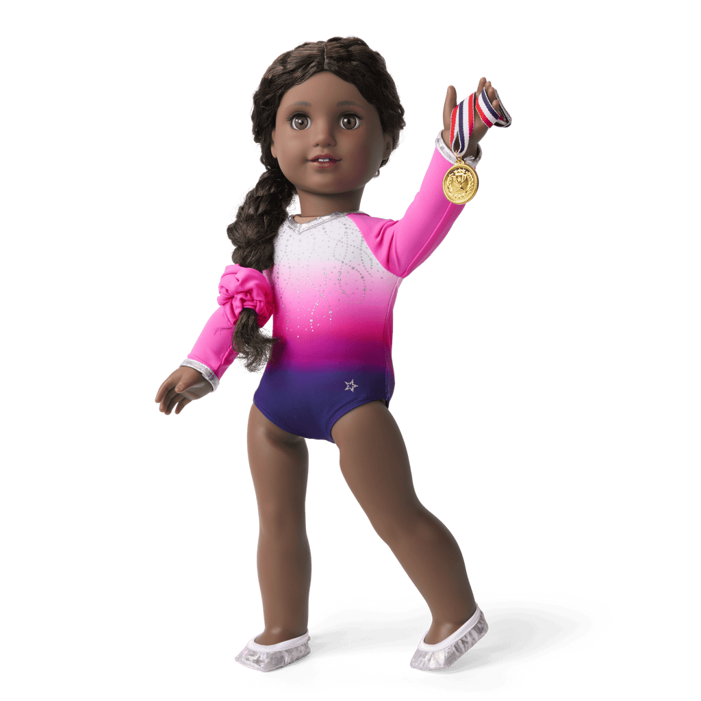 Beam with Pride Gymnastics Outfit for 18-inch Dolls E2