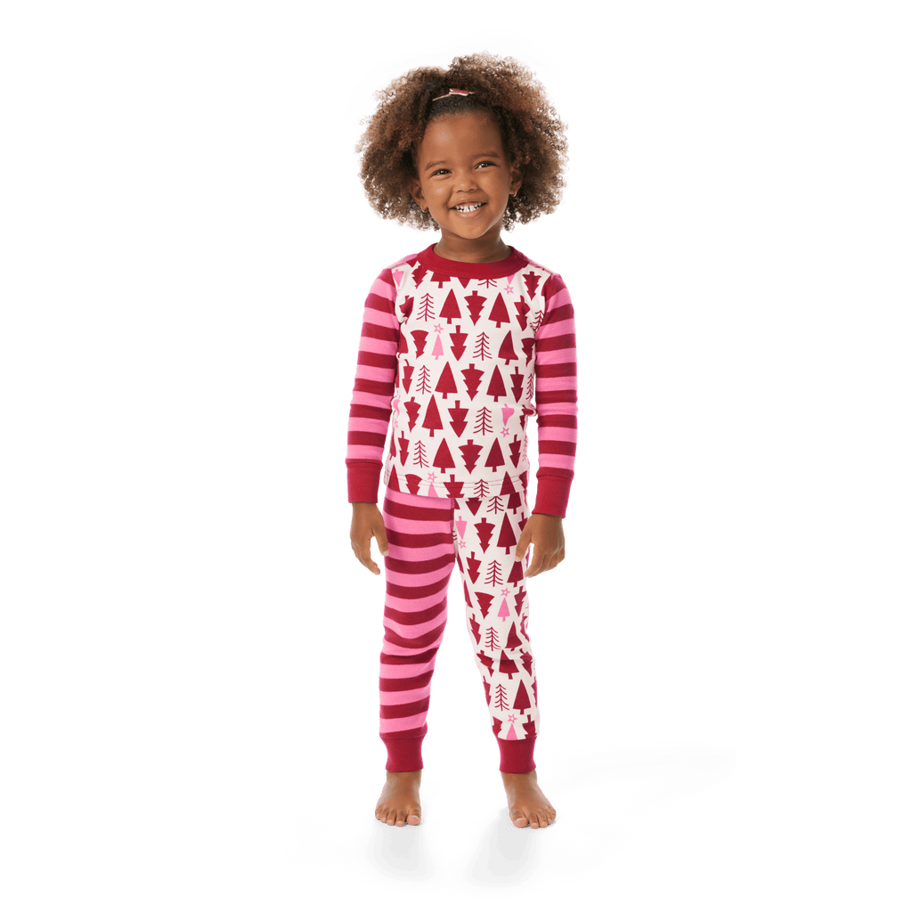 American Girl® x Hanna Andersson Holiday Treetops Pajamas for Little Girls & Girls F4