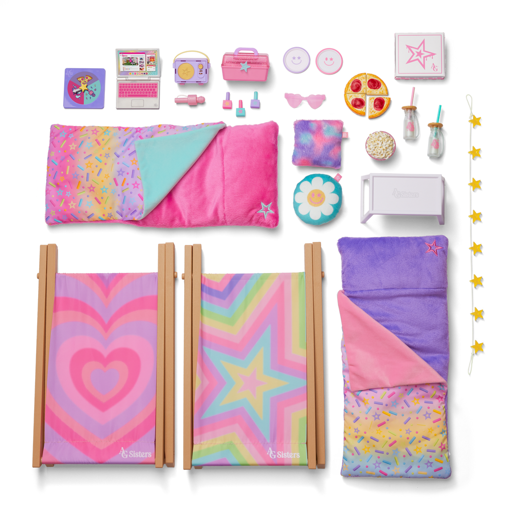 AG Sisters™ Glamping Girls Sleepover Set D5