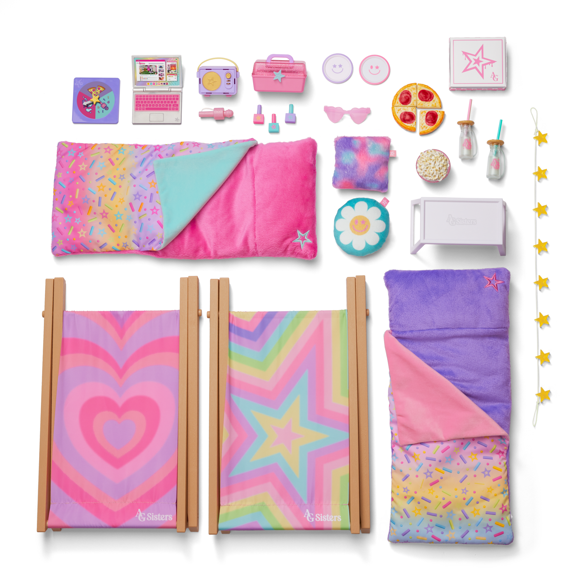 AG Sisters™ Glamping Girls Sleepover Set D5