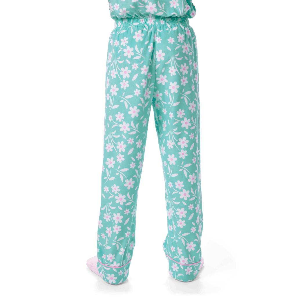 Flower Fun PJs for Girls A4