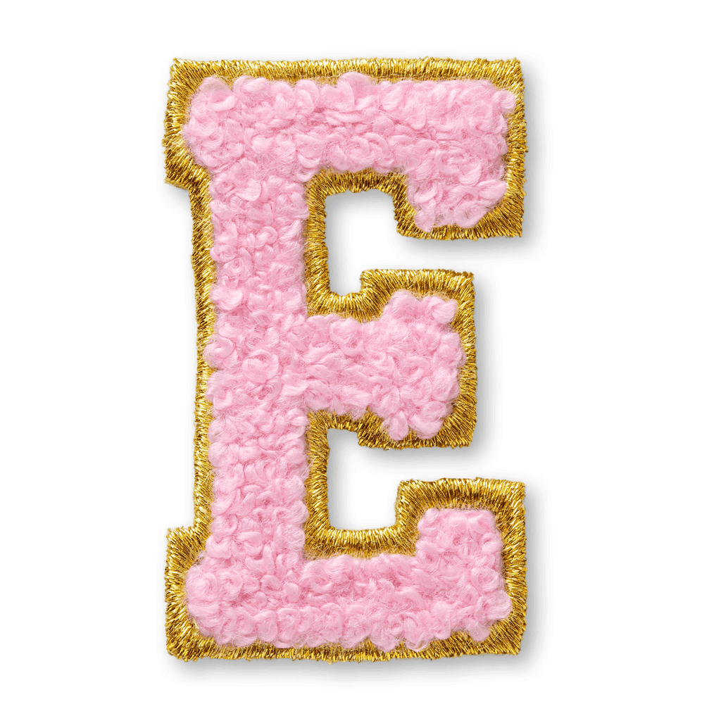 AG™ Letter E Stick-On Patch D2
