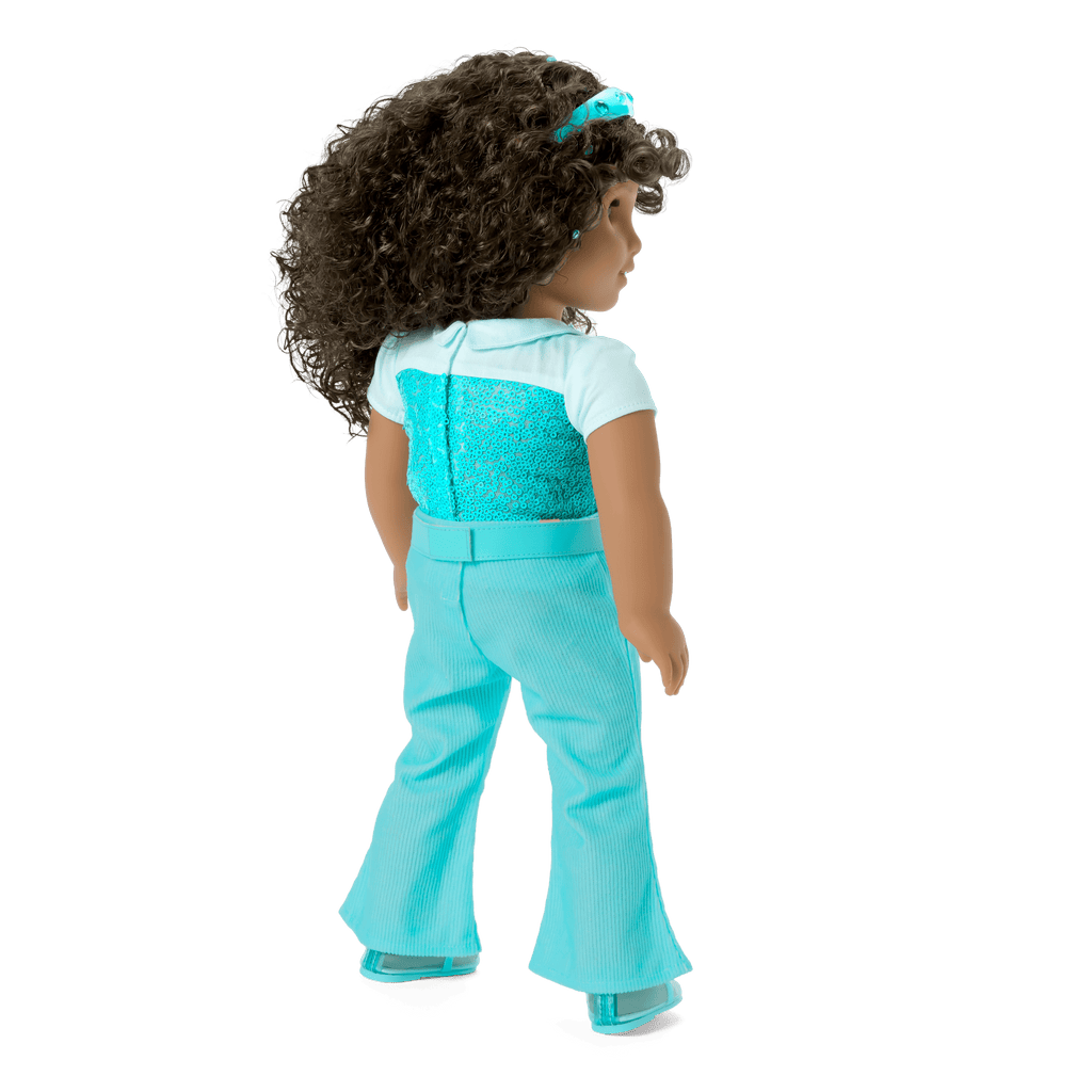 March Aquamarine Dream Outfit for 18-inch Dolls C9