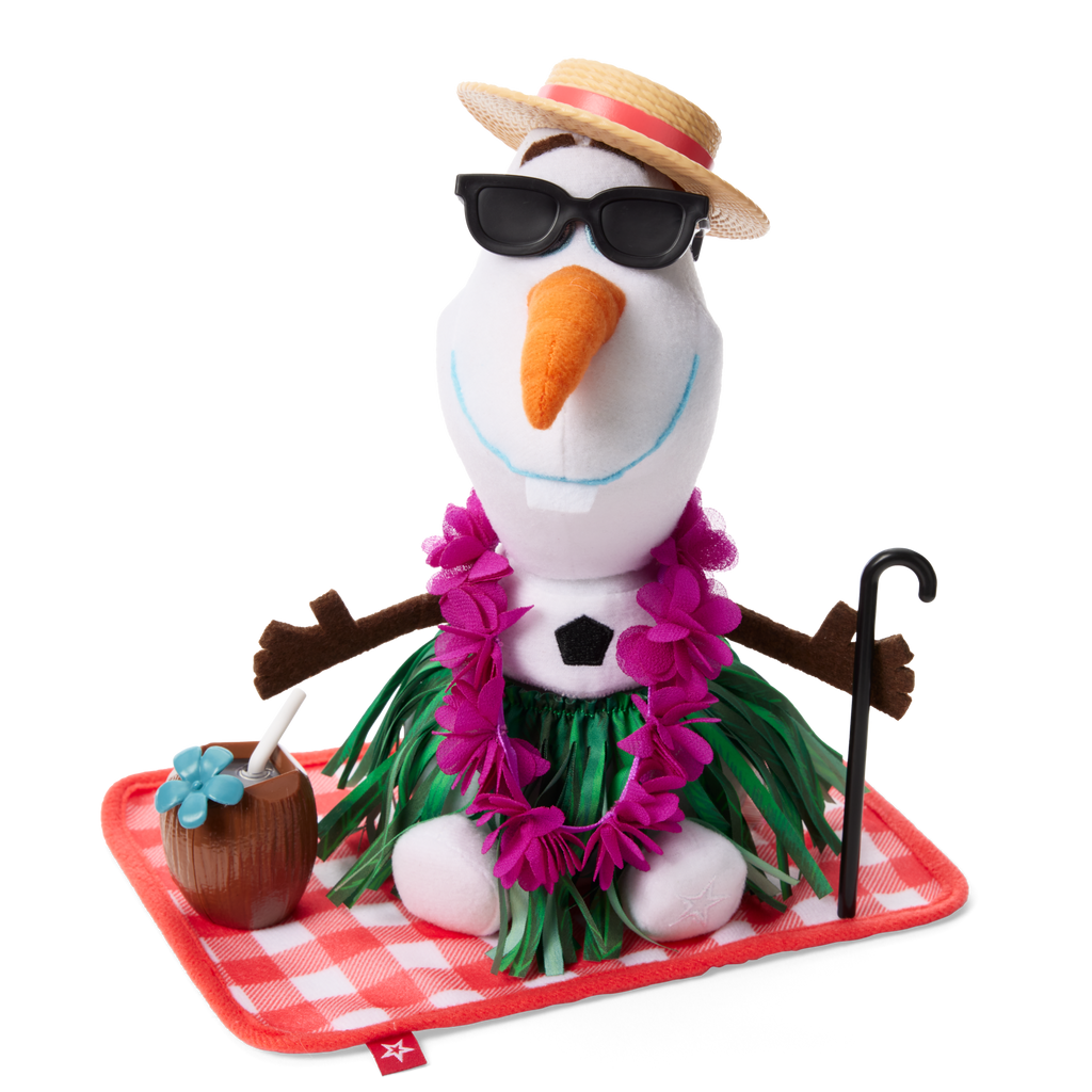 Disney Frozen Olaf Plush & Summer Accessories by American Girl® F9