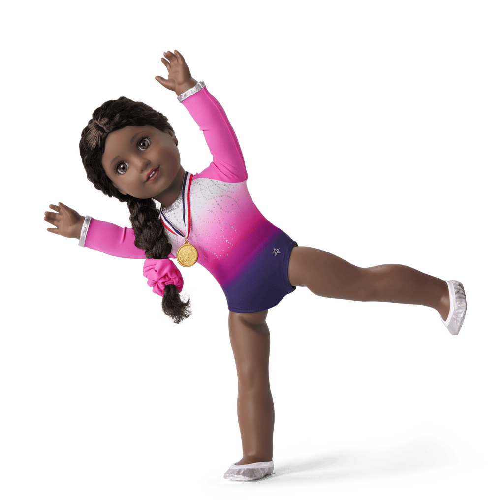 Beam with Pride Gymnastics Outfit for 18-inch Dolls E2
