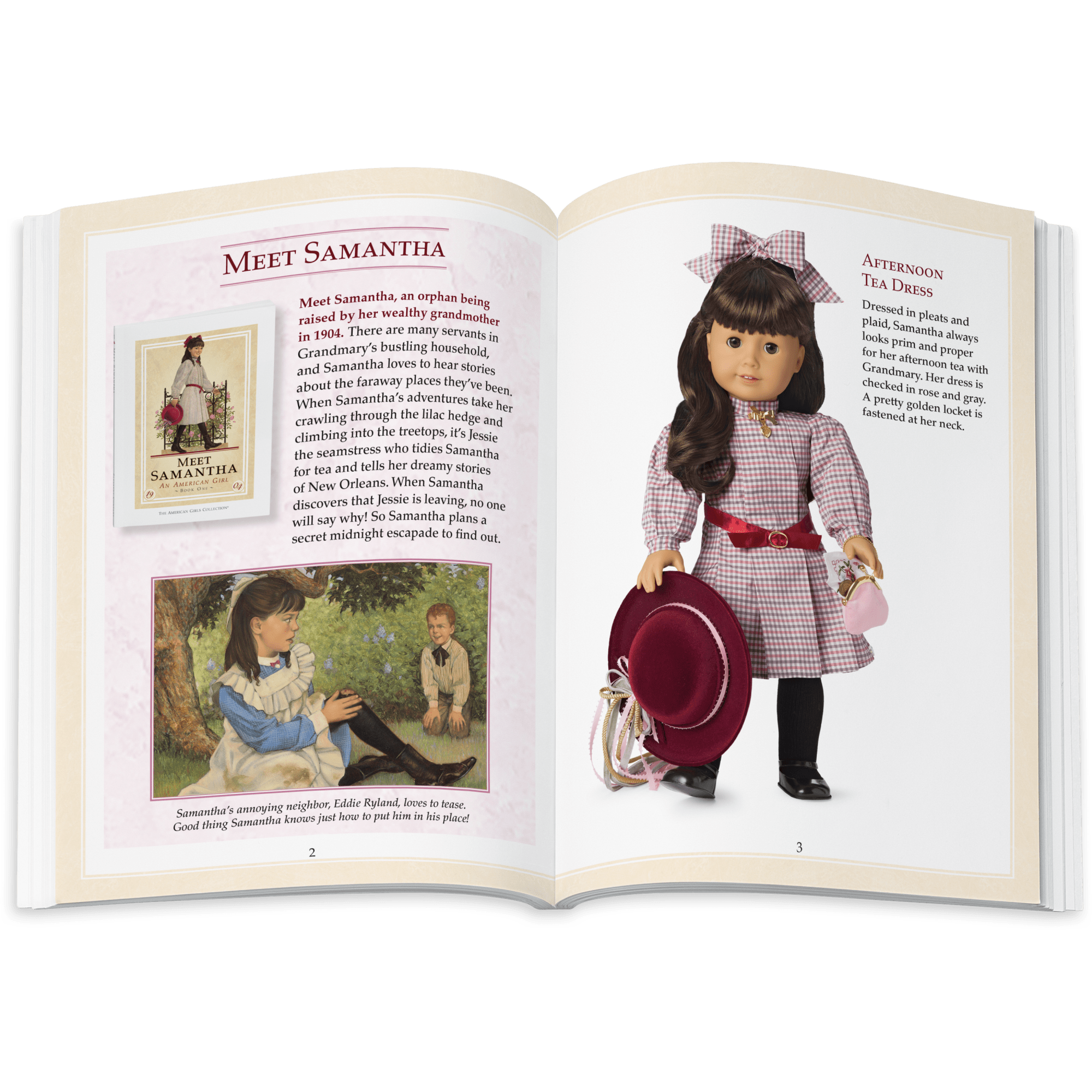Samantha Parkington™ 18-inch Doll, Book & Accessories (Historical Characters) D2