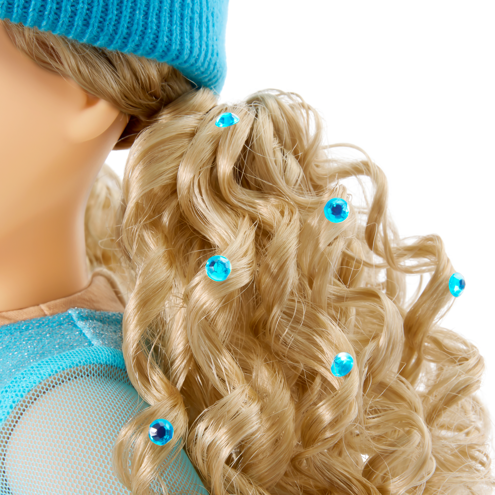 December Blue Brilliance Topaz Outfit for 18-inch Dolls A8