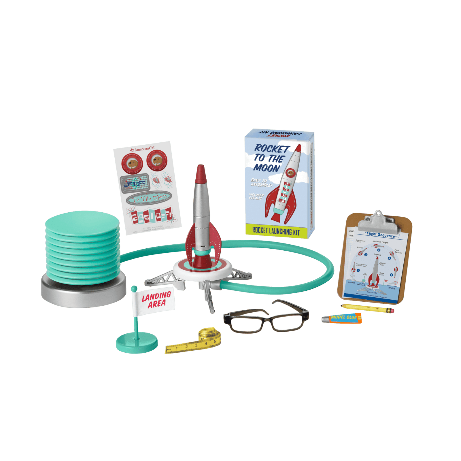 Maryellen's™ Ready to Launch Rocket Set for 18-inch Dolls (Historical Characters) E3